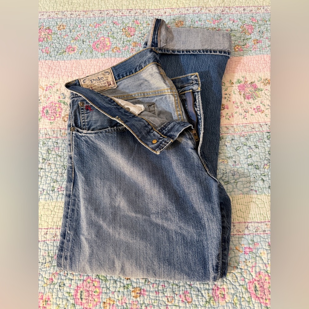 Polo Ralph Lauren Red Line Selvedge Hampton Straight Jeans READ